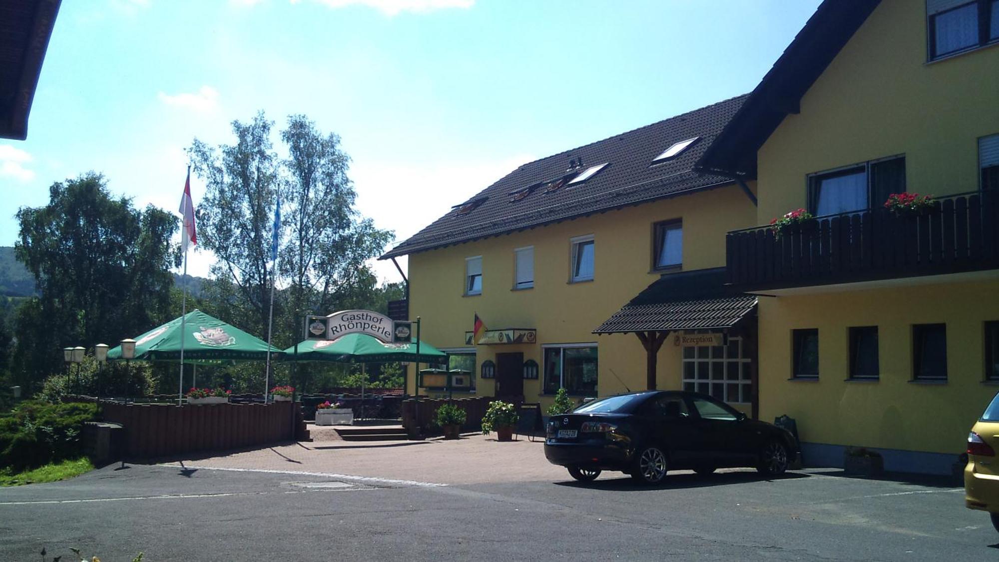 Gasthof Rhoenperle Kothen  Exterior foto